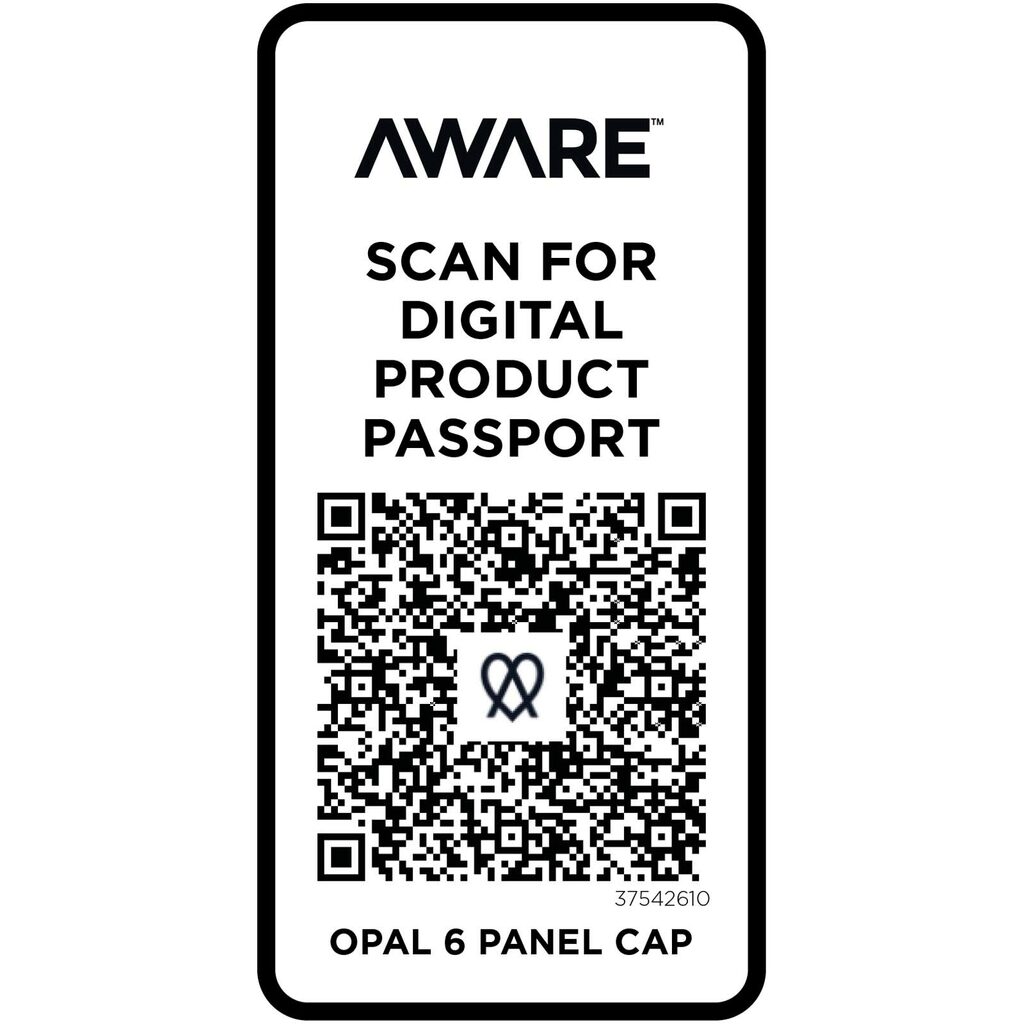 Opal з 6 панелями Aware™ кепка із перероблених матеріалів зелений - 37542610- Фото №5