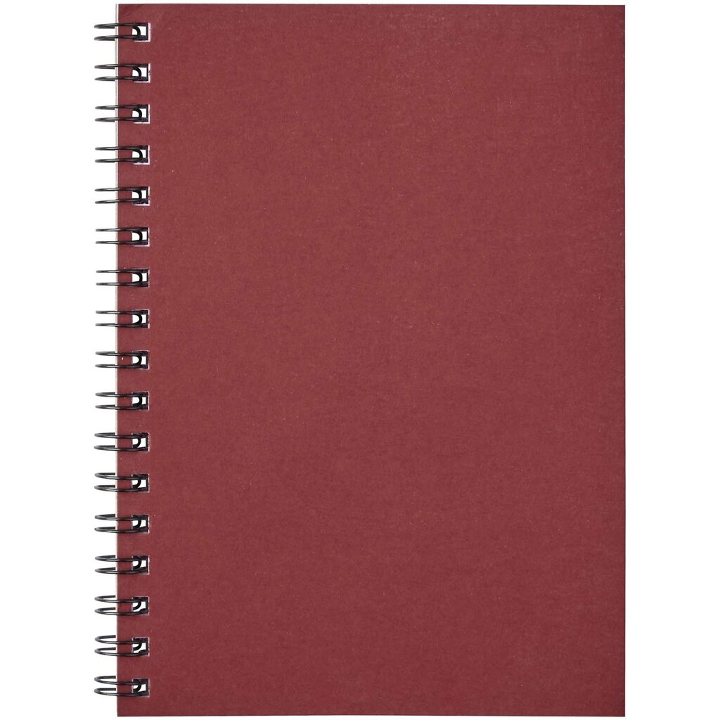 Кольоровий блокнот на спіралі Desk-Mate® A7 червоний - 21018821- Фото №3