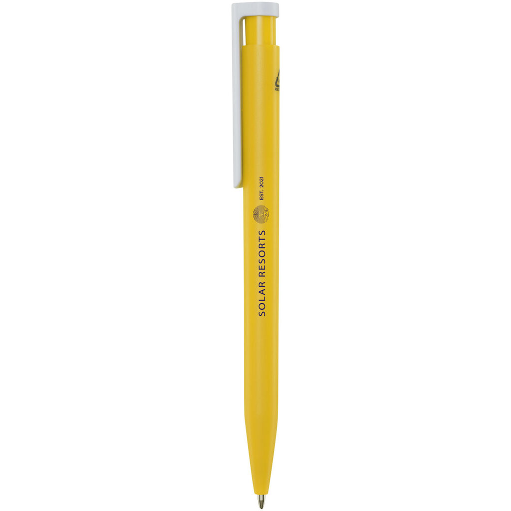 Кулькова ручка Unix із переробленого пластику жовтий - 10789711- Фото №2 Кулькова ручка Unix із переробленого пластику жовтий - 10789711- Фото №2