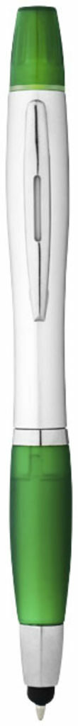 Шариковая ручка-стилус с маркером Nash зеленый - 10658103- Фото №1
