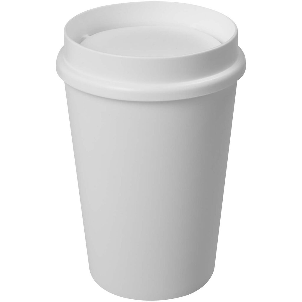 Americano® Switch кружка объемом 300 мл с крышкой, вращающейся на 360° белый - 21027601- Фото №1
