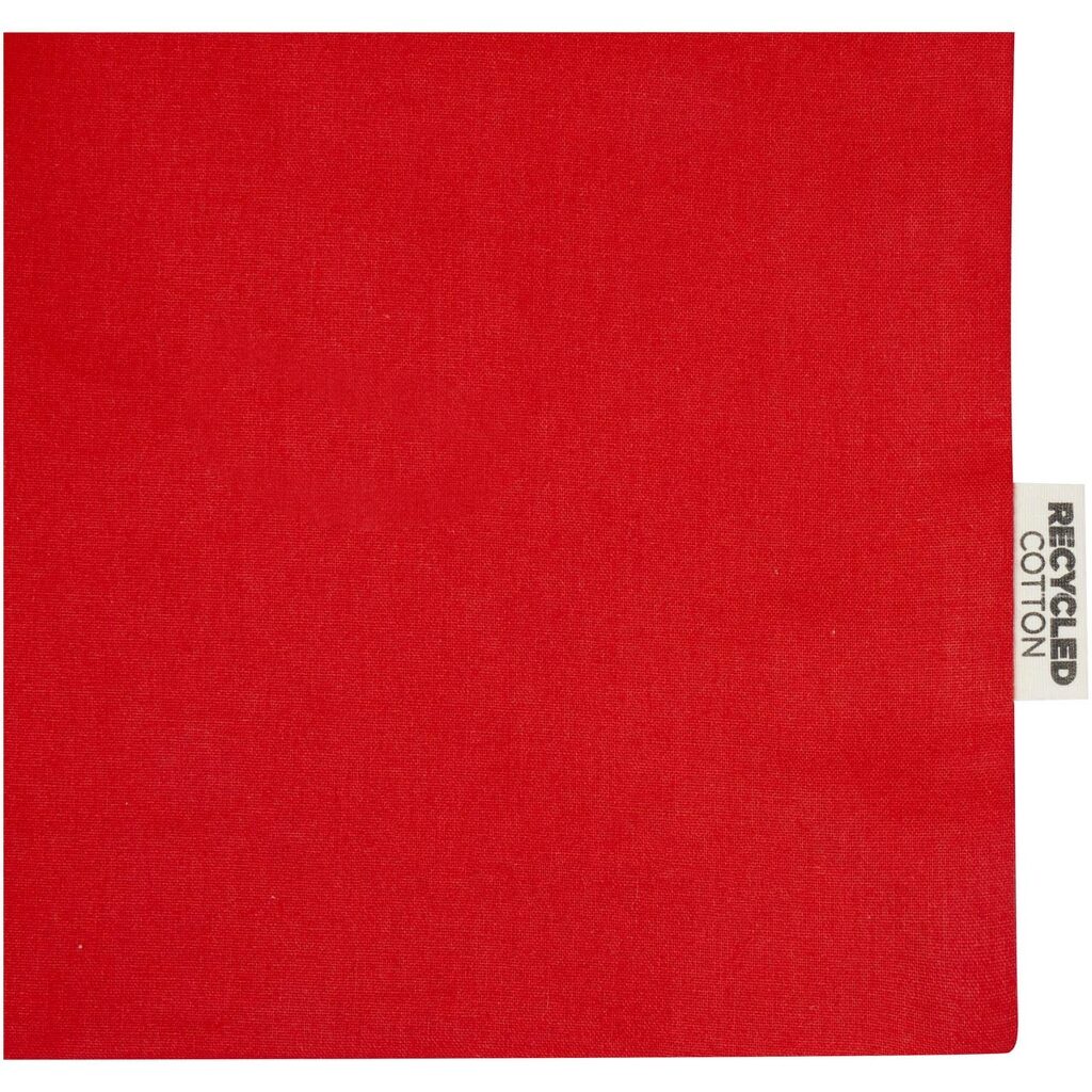 Madras эко- сумка из переработанного хлопка, плотностью 140 г/м² красный - 12073321- Фото №6