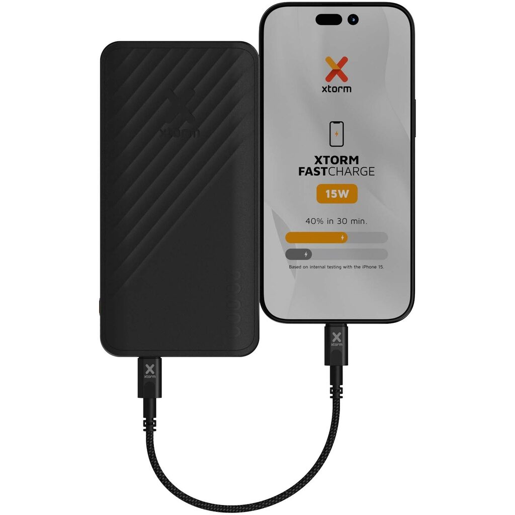 Xtorm XG220 Go2 портативний зарядний пристрій із швидкою зарядкою, 15 Вт, 20 000 мАг чорний - 12441290- Фото №5
