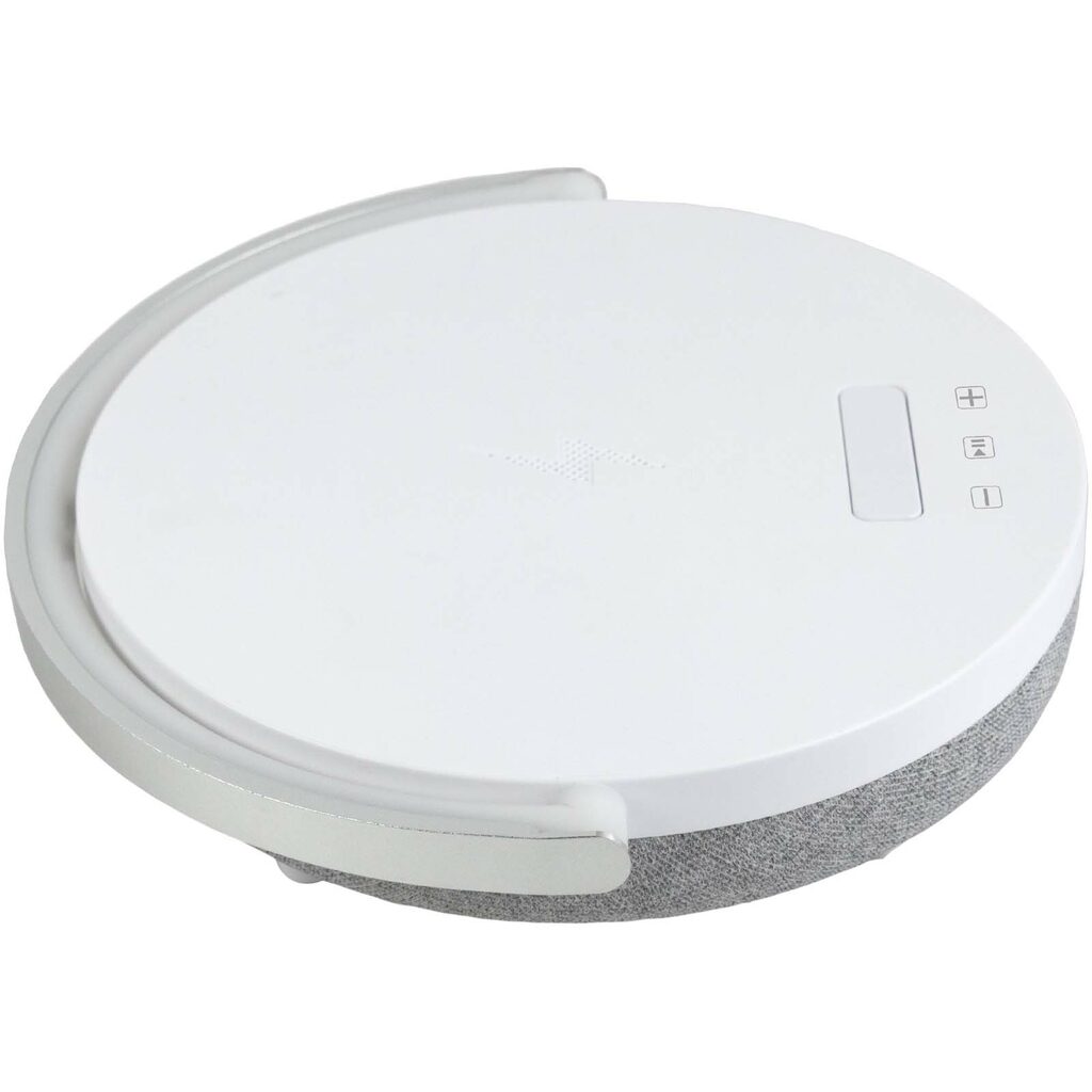 Prixton динамик Bluetooth® 4-в-1 мощностью 10 Вт со светодиодной подсветкой и базой для беспроводной зарядки белый - 2PA16001- Фото №2