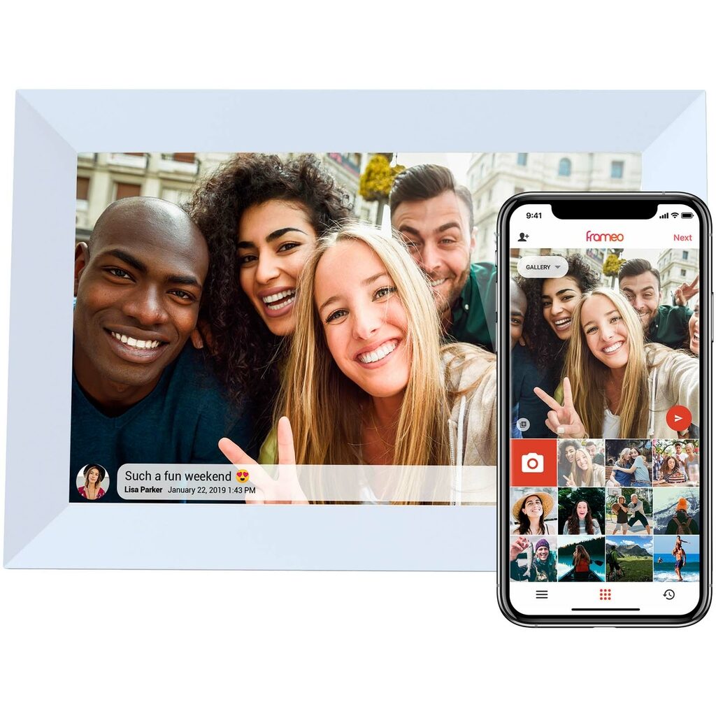 Prixton Prado Frameo 10-дюймова цифрова фоторамка з Wi-Fi білий - 2PA13001- Фото №3