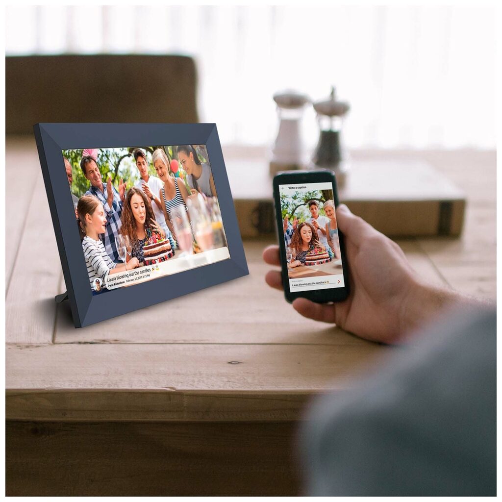 Prixton Prado Frameo 10-дюймова цифрова фоторамка з Wi-Fi чорний - 2PA13090- Фото №3