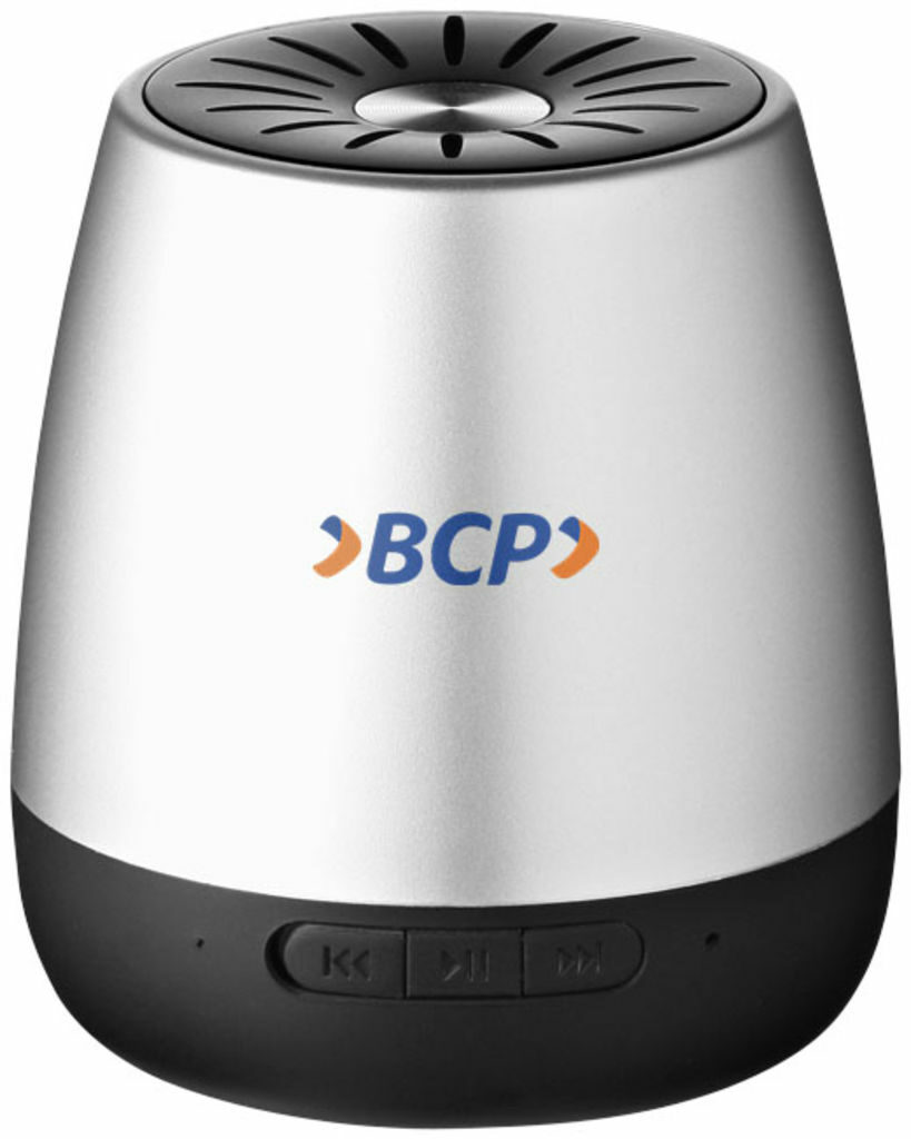Колонка Padme Bluetooth срібний, суцільний чорний - 10821603- Фото №2