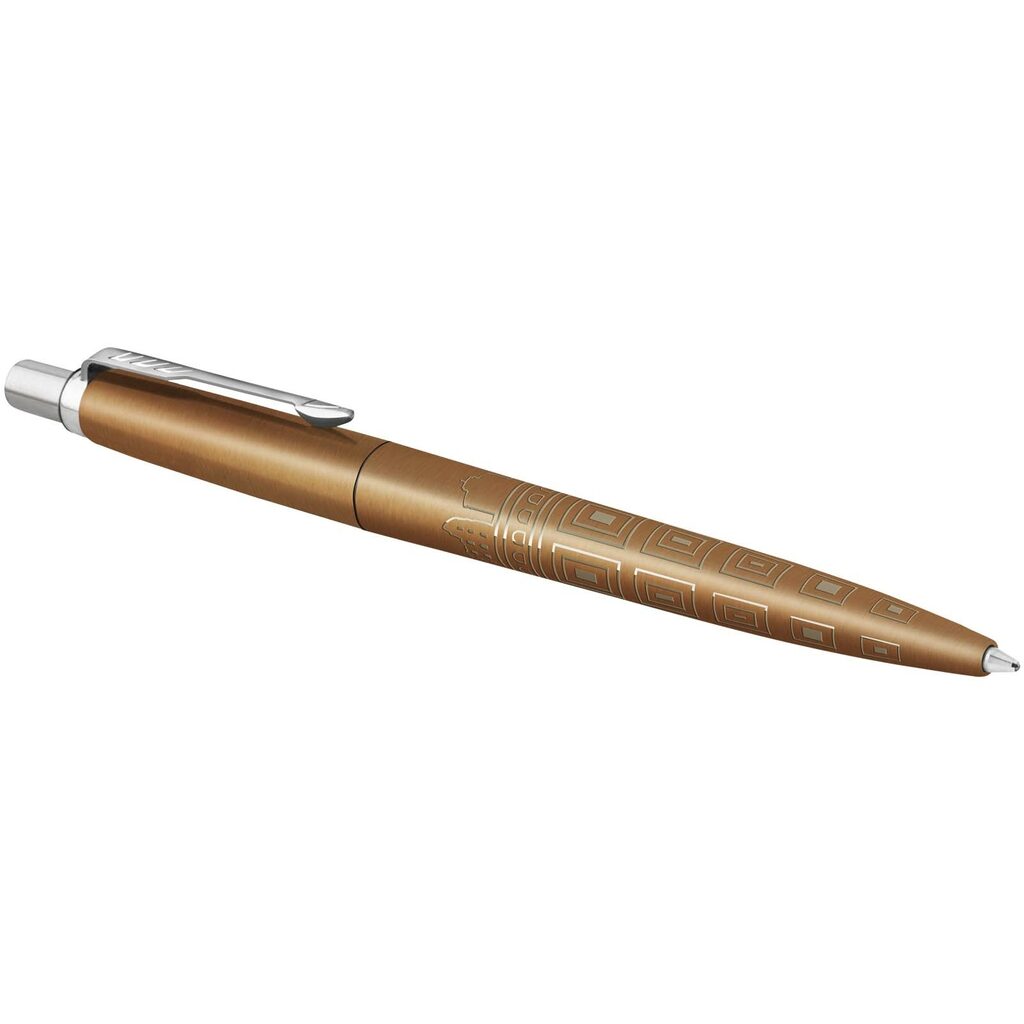 Parker Jotter SE Global Icons кулькова ручка бронза - 10793371- Фото №4