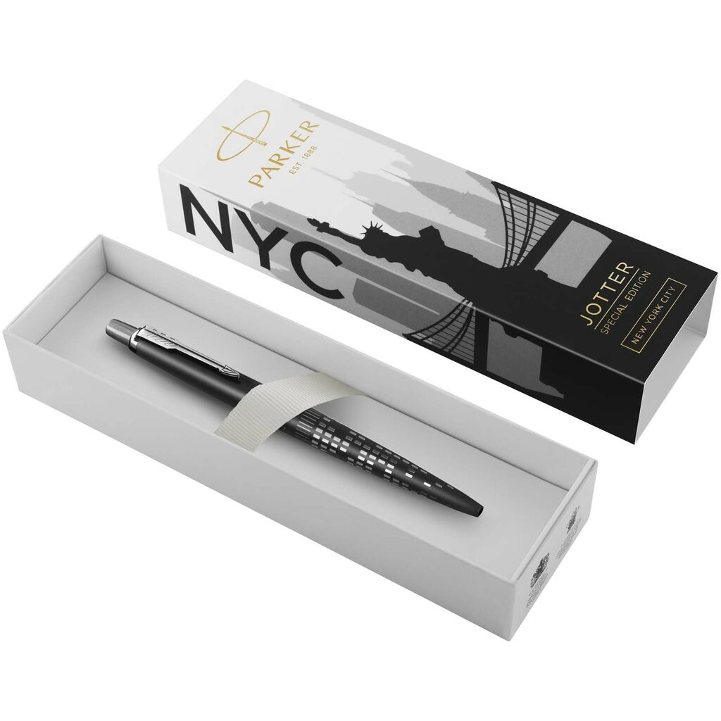 Parker Jotter SE Global Icons кулькова ручка хром - 10793380- Фото №1
