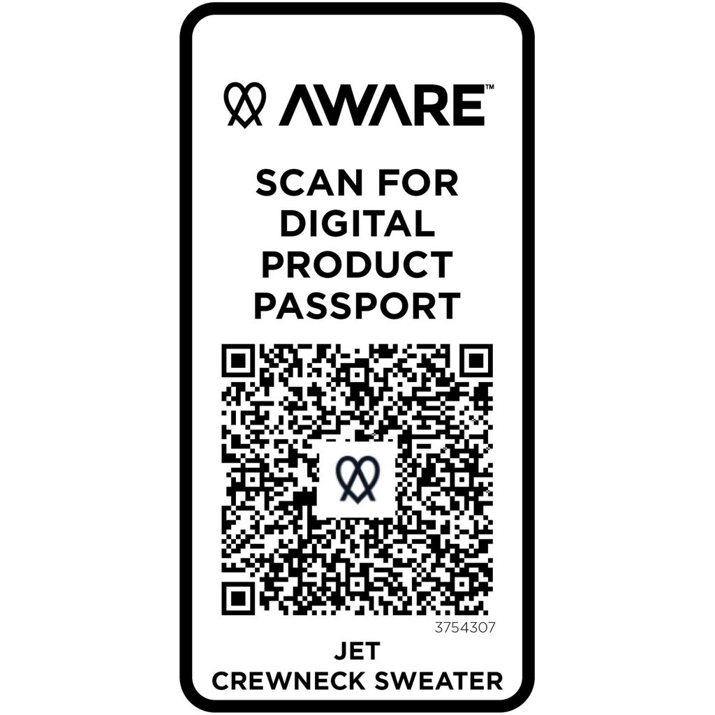 Jet унисекс Aware™ свитер с круглым вырезом из переработанных материалов oatmeal  размер XL - 37543074- Фото №5