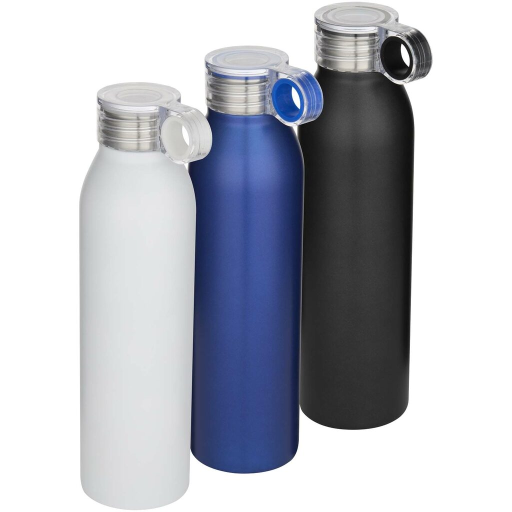 Grom пляшка для води з нержавіючої сталі, сертифікованої за стандартом RCS, об'ємом 650 мл білий - 10086901- Фото №5