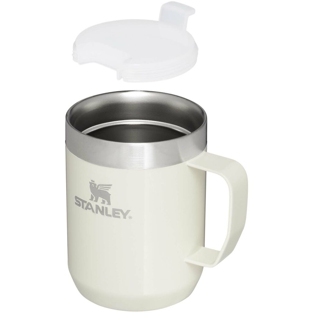 Походная кружка объемом 236 мл Stanley Everyday кремовый - 10083110- Фото №4