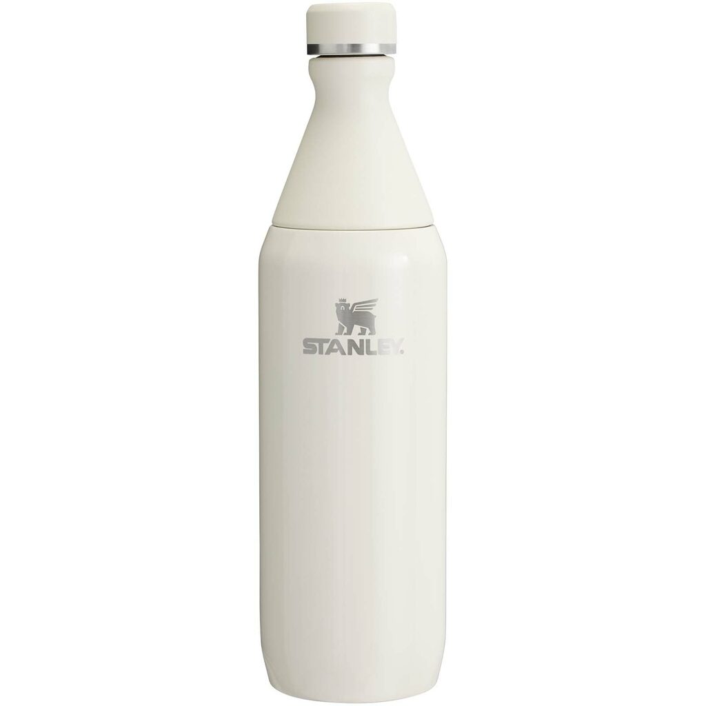 Пляшка для води Stanley All Day Slim об'ємом 600 мл кремовий - 10088210- Фото №1