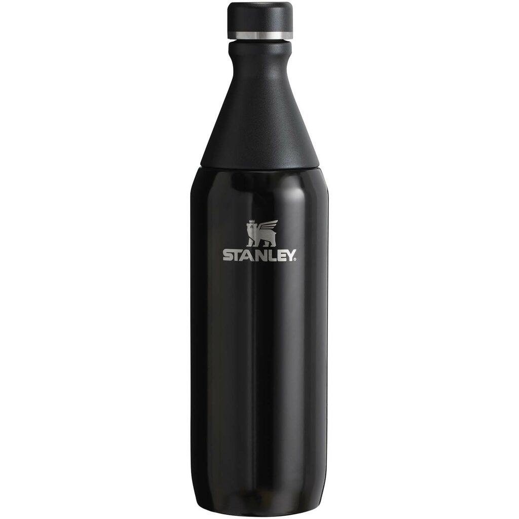 Бутылка для воды Stanley All Day Slim объемом 600 мл черный глянцевый - 10088290- Фото №1