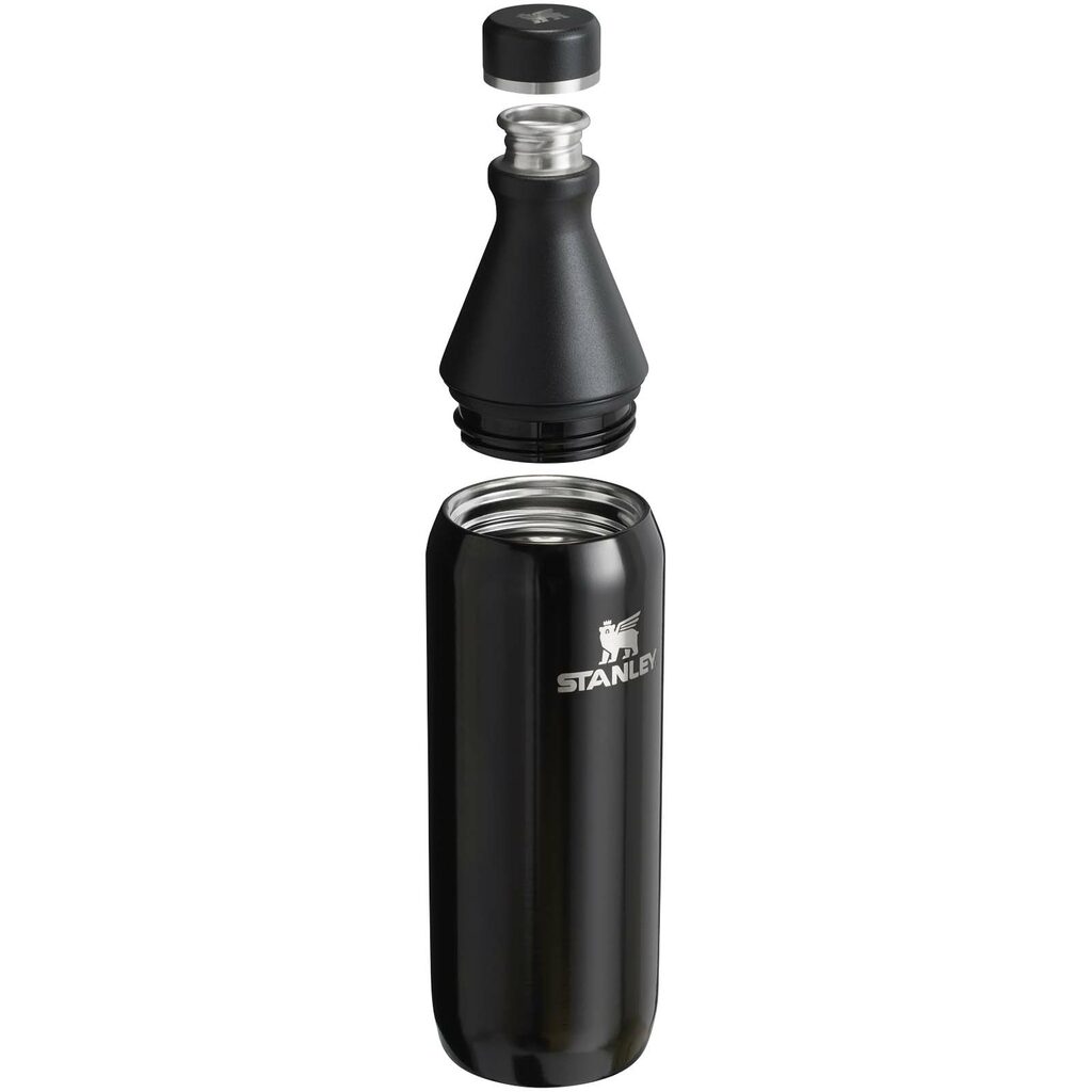 Бутылка для воды Stanley All Day Slim объемом 600 мл черный глянцевый - 10088290- Фото №3