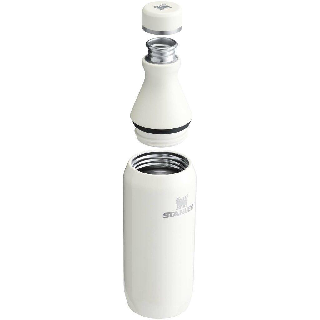 Бутылка для воды Stanley All Day Slim объемом 350 мл кремовый - 10088310- Фото №3