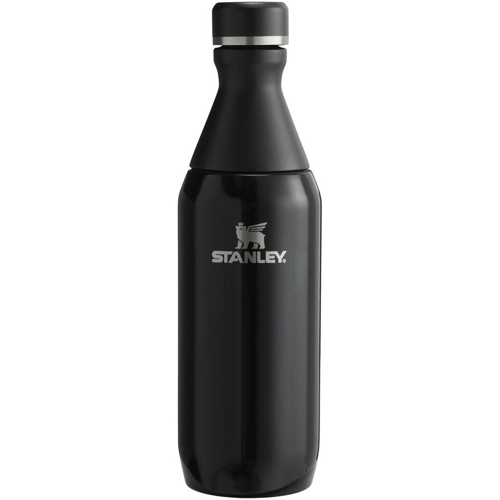 Бутылка для воды Stanley All Day Slim объемом 350 мл черный глянцевый - 10088390- Фото №1