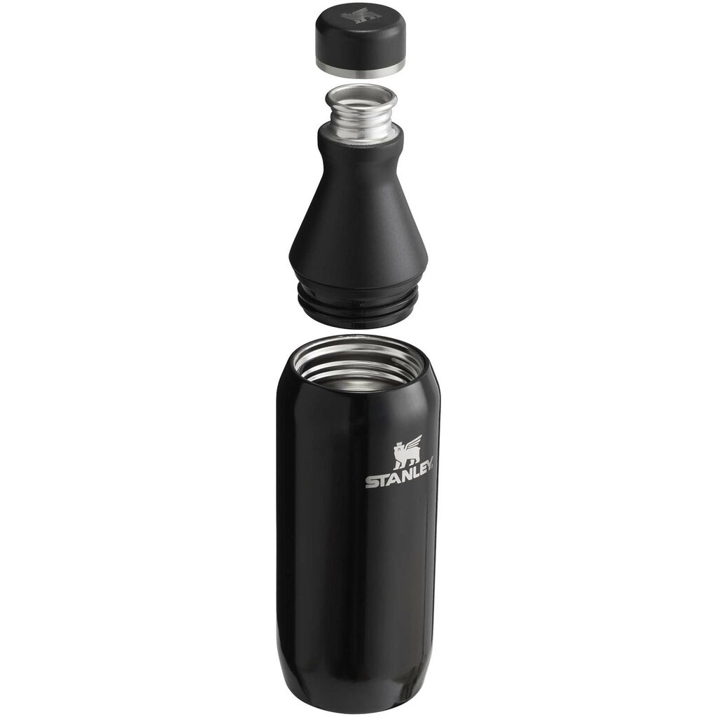 Бутылка для воды Stanley All Day Slim объемом 350 мл черный глянцевый - 10088390- Фото №3