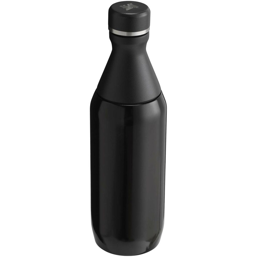 Бутылка для воды Stanley All Day Slim объемом 350 мл черный глянцевый - 10088390- Фото №4