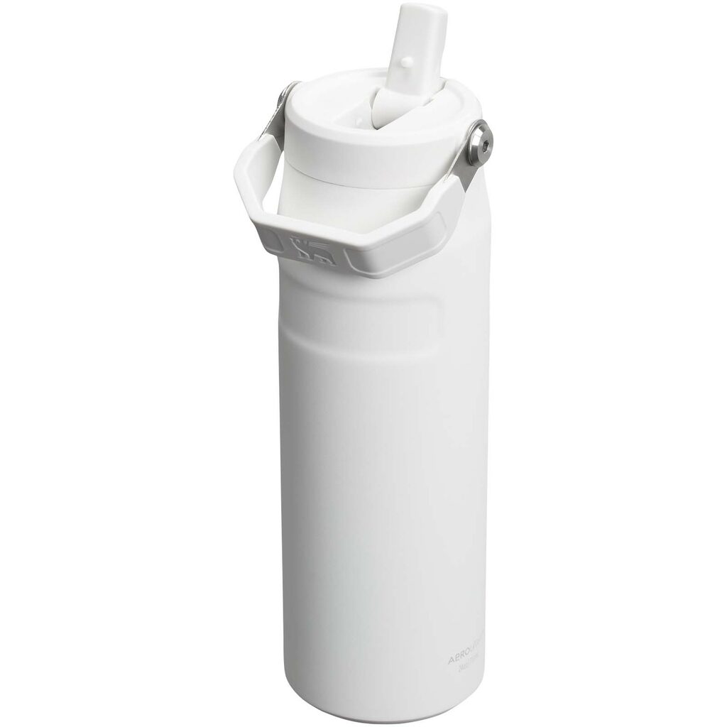 Пляшка для води об'ємом 700 мл із відкидною трубочкою Stanley IceFlow™ 2.0 білий - 10088501- Фото №1