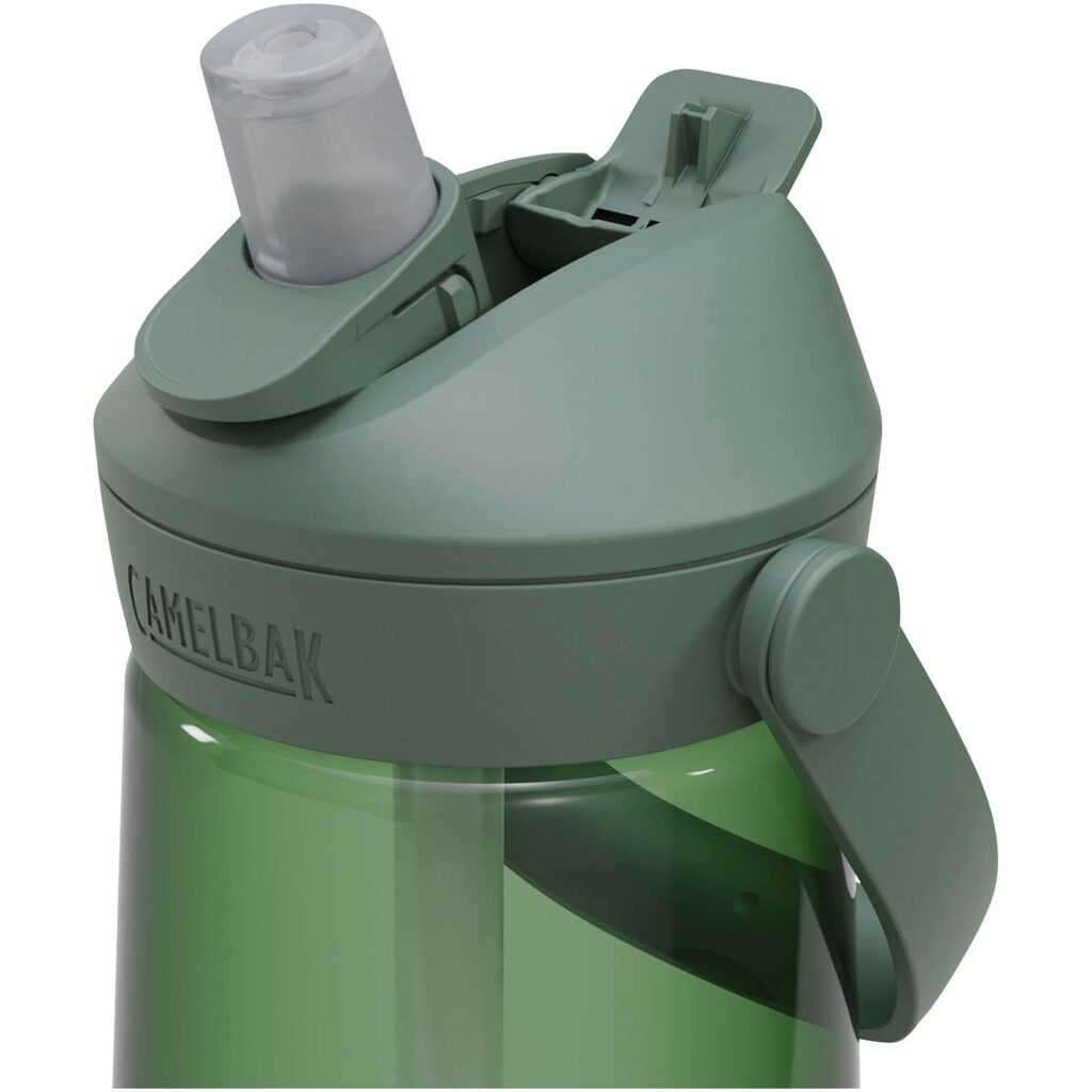 Camelbak® Thrive Flip 740 мл Tritan Renew пляшка для води з відкидною трубочкою зелений - 10088664- Фото №4