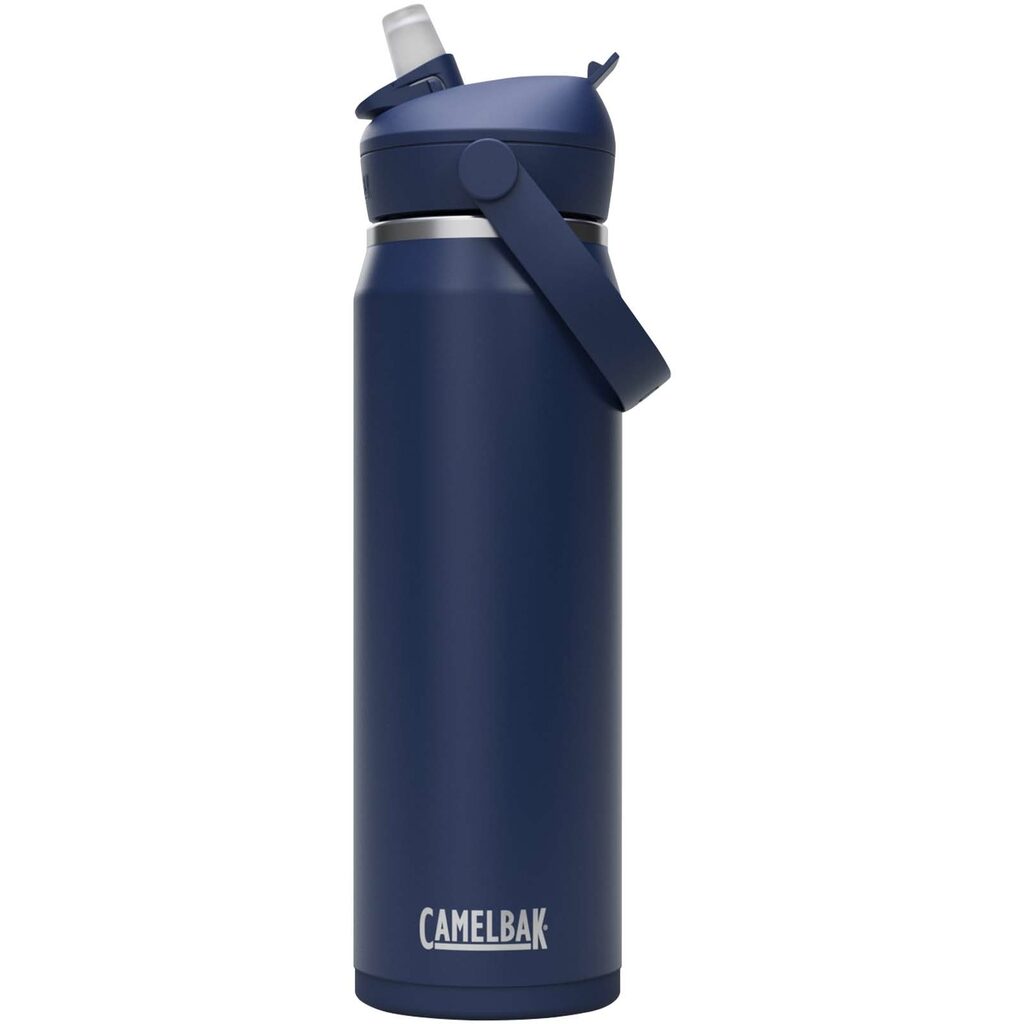 Camelbak® Thrive Flip VSS пляшка для води з нержавіючої сталі об'ємом 740 мл з відкидною трубочкою синій - 10088855- Фото №1