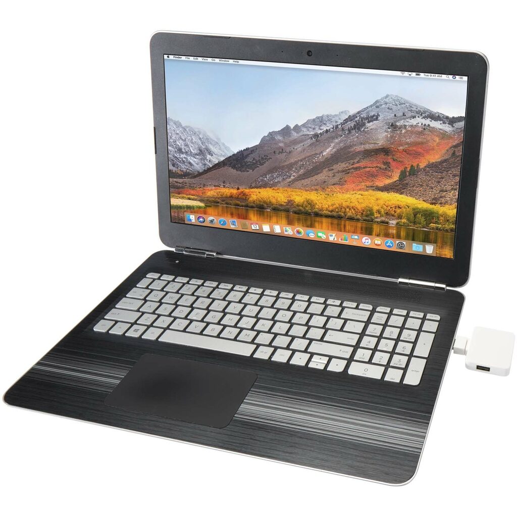 Gaia 4-портовий USB-концентратор з виходом USB-A та Type-C та подвійним входом - виготовлений з переробленого пластику білий - 12444901- Фото №5 Gaia 4-портовий USB-концентратор з виходом USB-A та Type-C та подвійним входом - виготовлений з переробленого пластику білий - 12444901- Фото №5