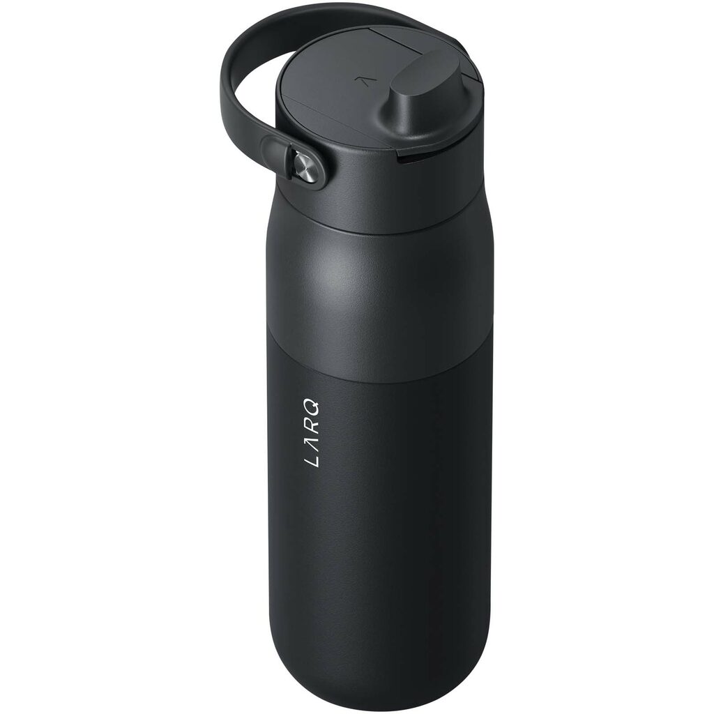 Пляшка для води LARQ Swig Top об'ємом 680 мл чорний - 10089990- Фото №1
