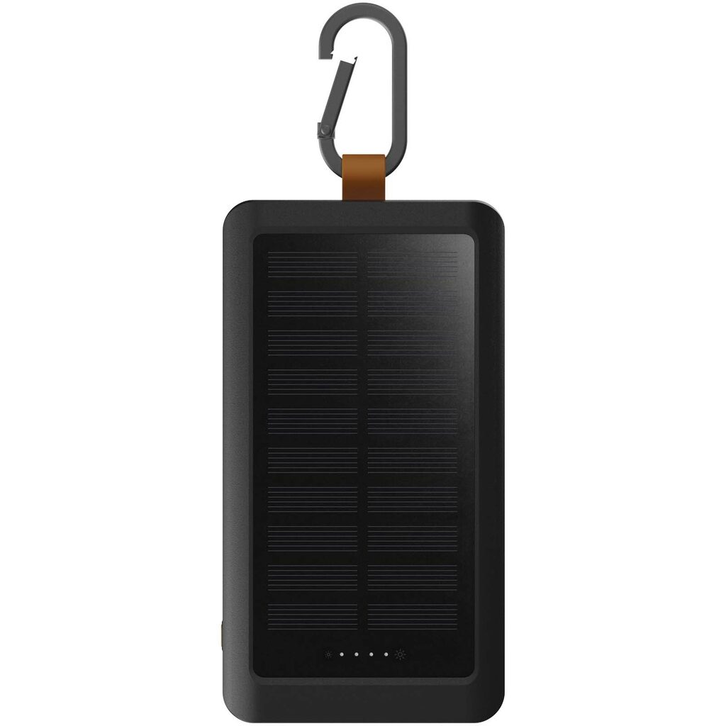 Портативное зарядное устройство Xtorm XG2S101 Go2 на солнечных батареях 10 000 мАч 15 Вт с подсветкой темно-серый - 12447984- Фото №2