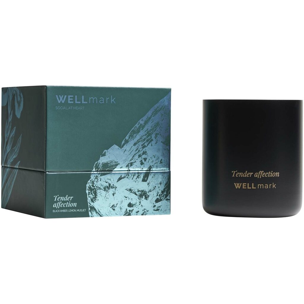 Ароматическая свеча Wellmark сплошной черный - 12640890- Фото №4