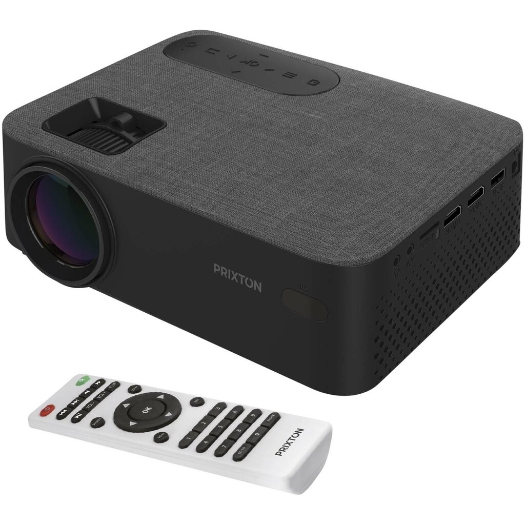 Prixton Lumière проектор чорний - 2PA06990- Фото №1 Prixton Lumière проектор чорний - 2PA06990- Фото №1