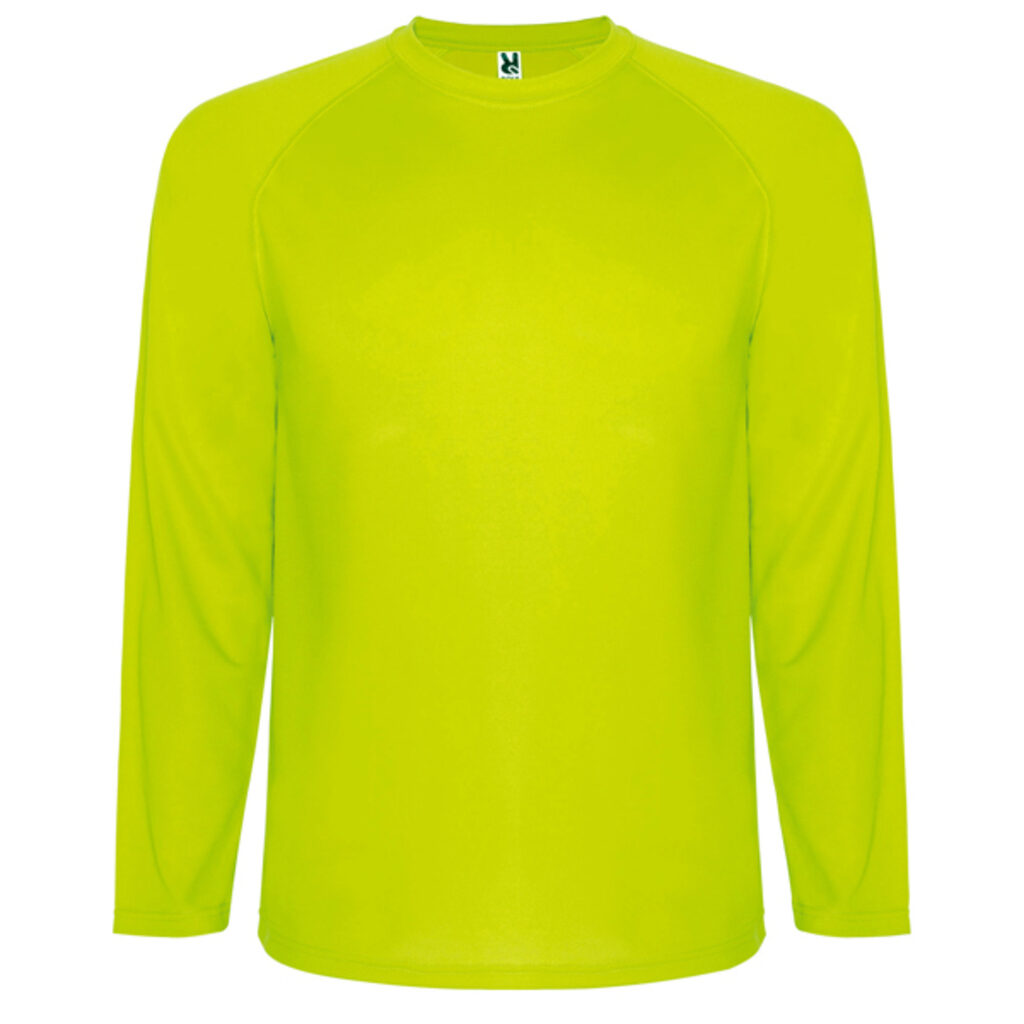 MONTECARLO L/S Футболка технічна з довгим рукавом жовтий флюорісцентний  розмір S - CA041501221- Фото №1