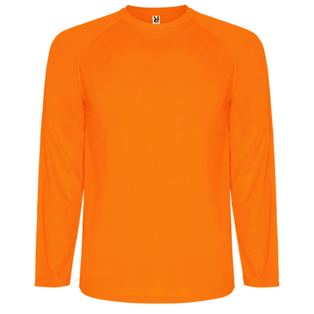 MONTECARLO L/S Лонгслив для занятий спортом оранжевый флюорисцентный  размер 4 - CA041522223- Фото №1