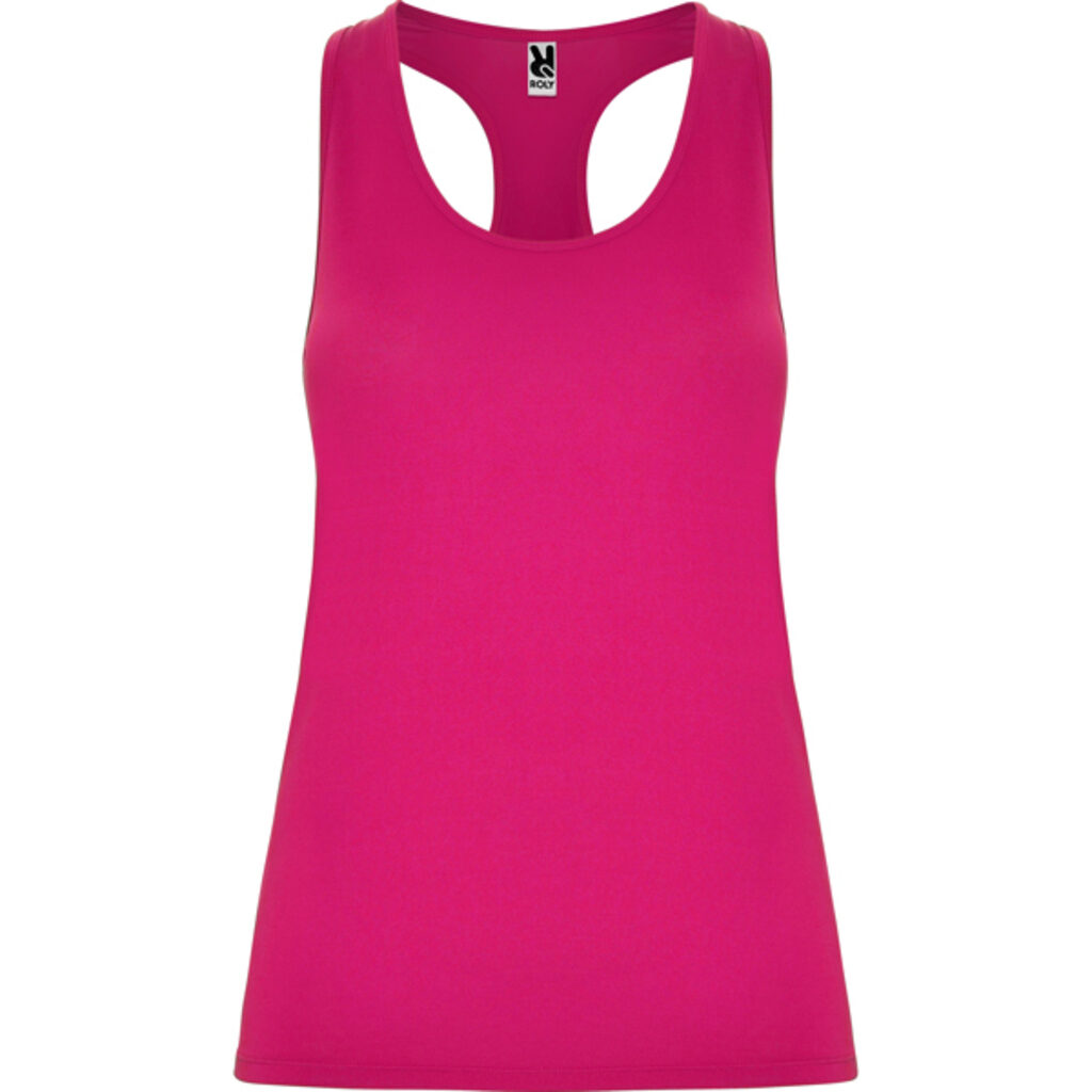 AIDA Спортивна футболка з спинкою в стилі плавця яскраво-рожевий  розмір L - CA66560378- Фото №1