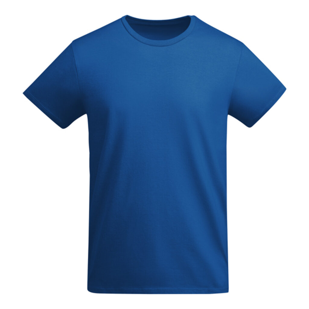 Футболка з коротким рукавом з органічної бавовни, сертифікованої OCS яскраво-синій  розмір 7/8 - CA66984205- Фото №1