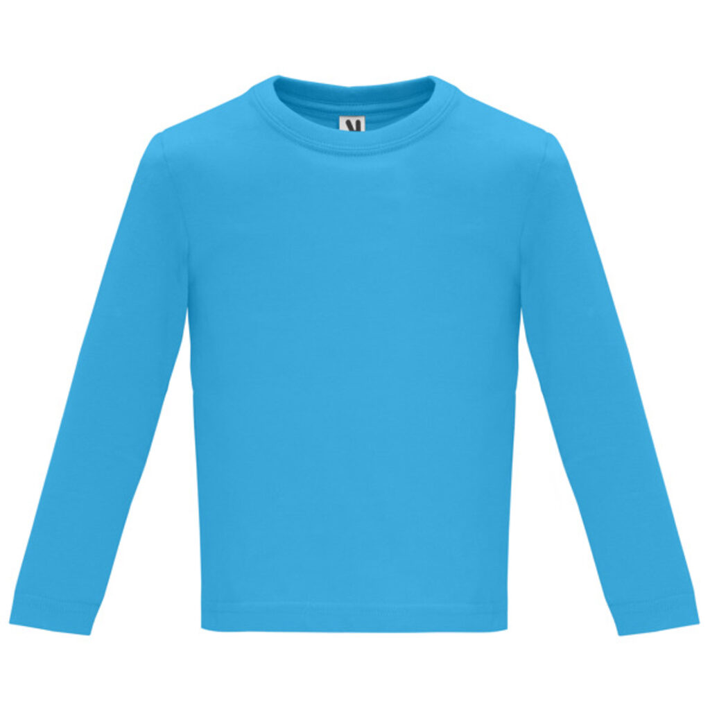 BABY L/S Футболка для малюка з довгим рукавом бірюзовий  розмір 6 MESES - CA72033512- Фото №1