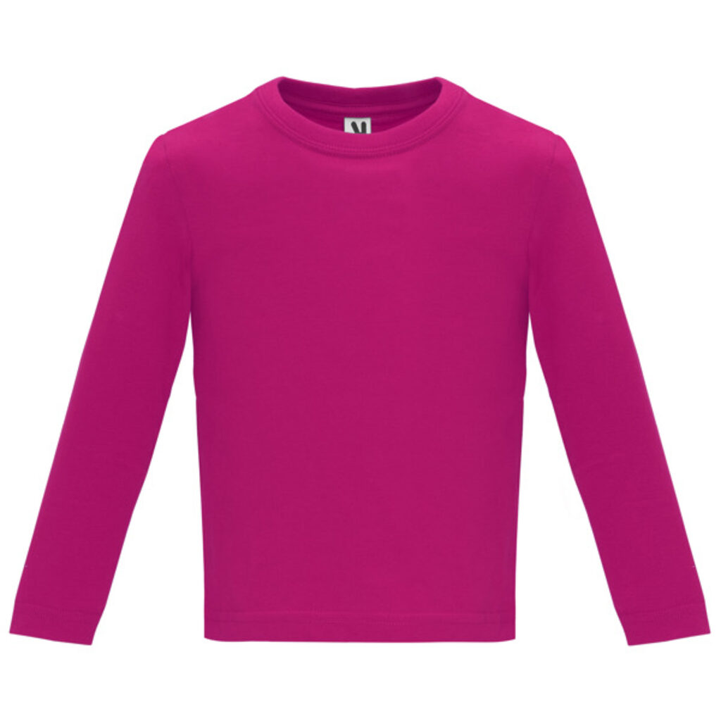 BABY L/S Футболка для малыша с длинным рукавом ярко-розовый  размер 12 MESES - CA72033678- Фото №1