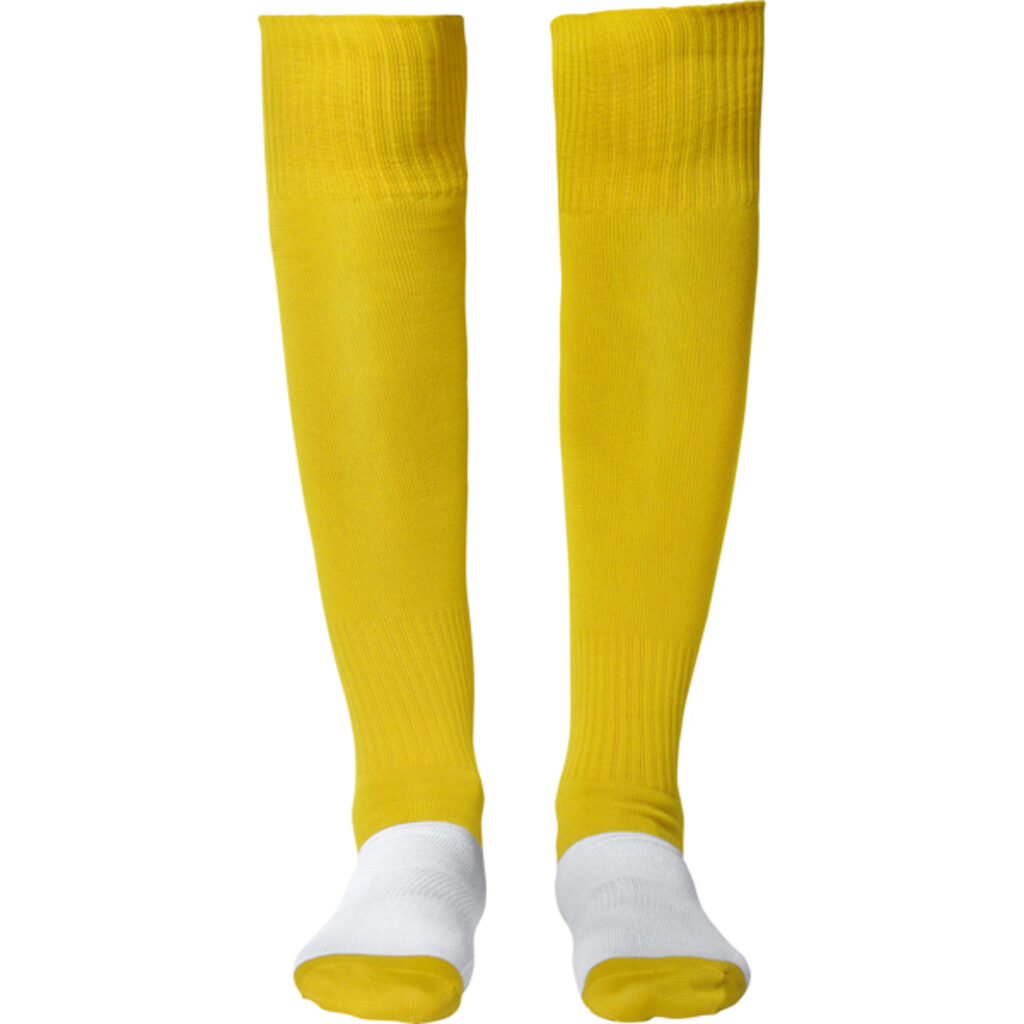 SOCCER Довговічні шкарпетки створені з тканини жовтий  розмір KID (31/34) - CE04919103- Фото №1
