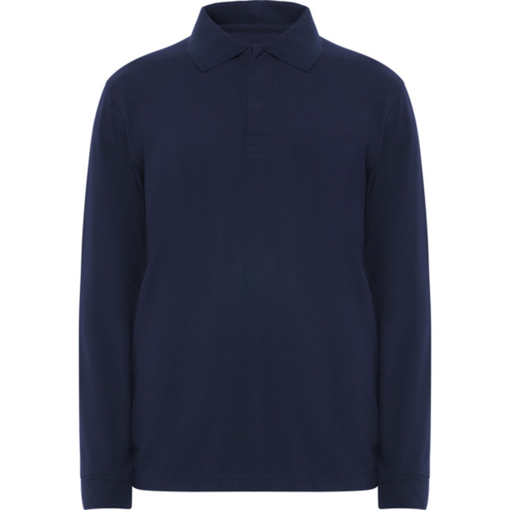 Сорочка поло з довгим рукавом з вогнетривкої тканини темно-синій  розмір L - FR94020355- Фото №1