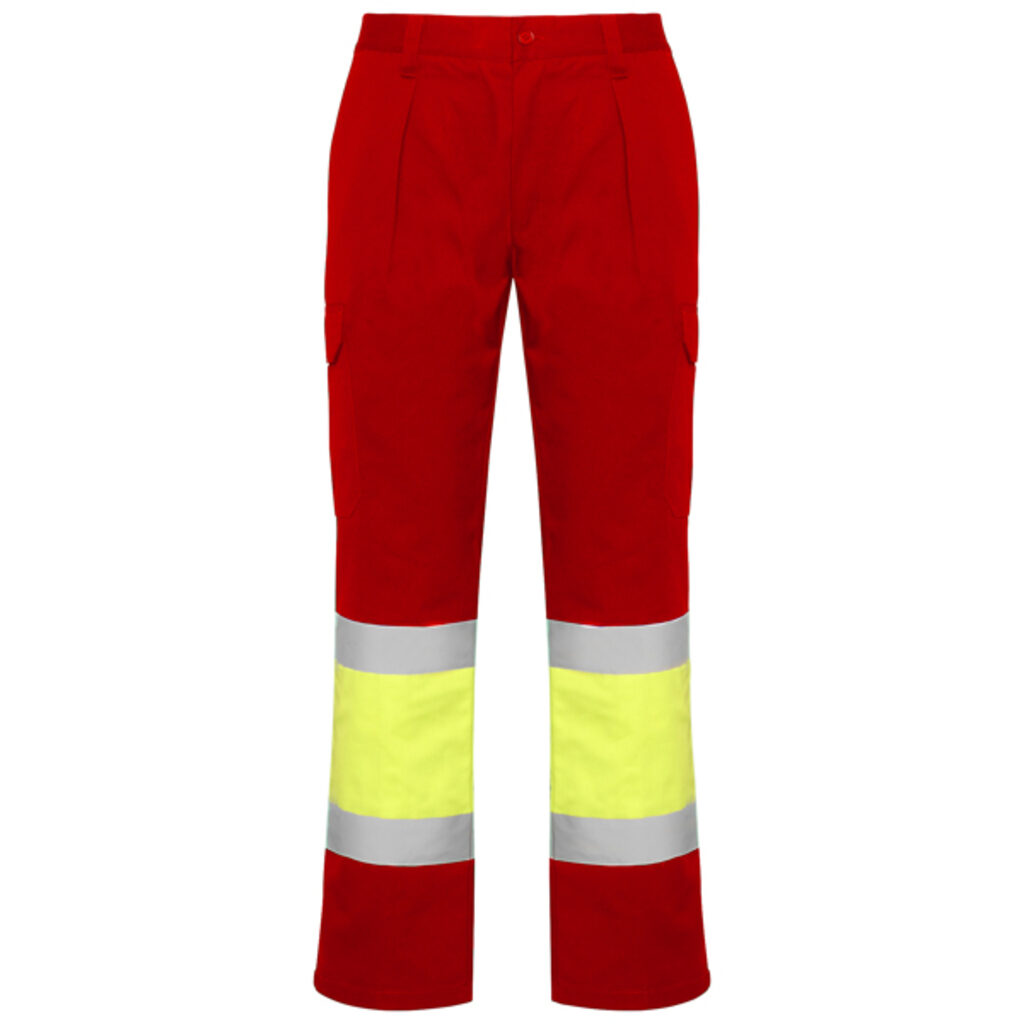 Світловідбивні зимові штани з кількома кишенями rojo laboral, amarillo fl&uacute;or - HV930163601221- Фото №1