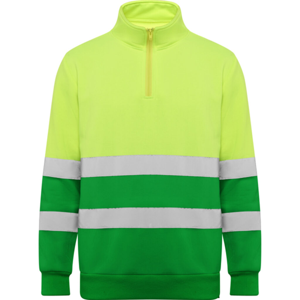 Світловідбиваючий светр з високим коміром garden green, fluor yellow  розмір XL - HV93140452221- Фото №1