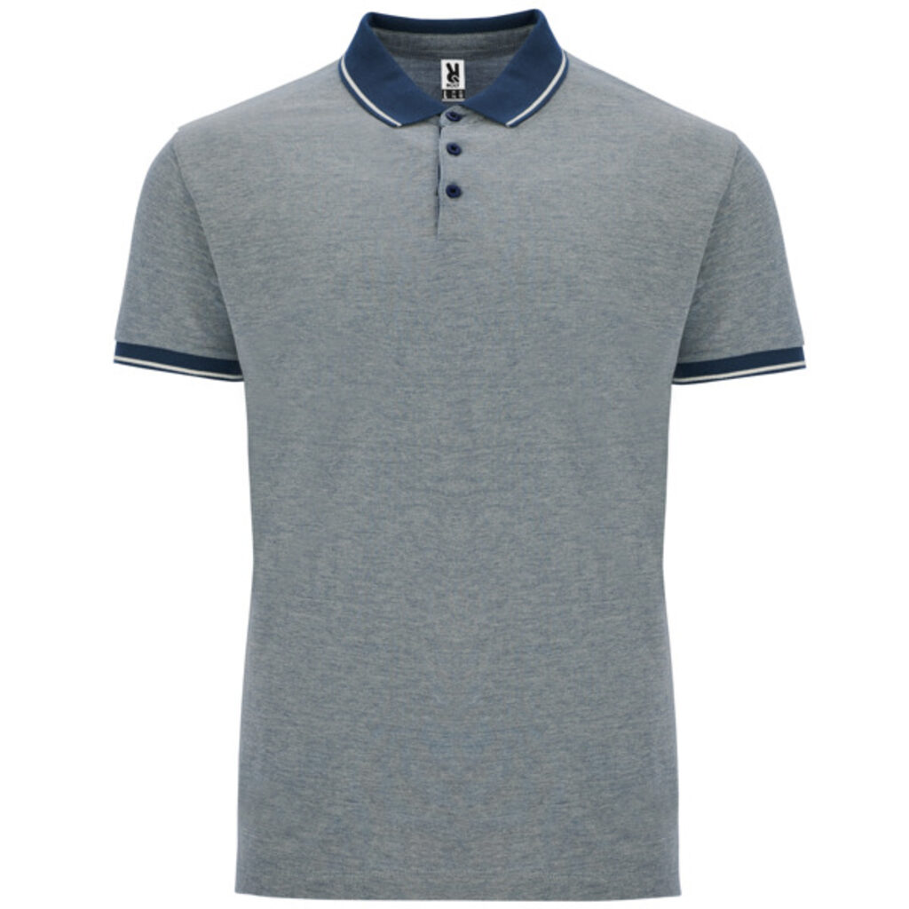 BOWIE Поло з коротким рукавом з тканини Vigore heather navy blue розмір S - PO039501247- Фото №1 BOWIE Поло з коротким рукавом з тканини Vigore heather navy blue розмір S - PO039501247- Фото №1