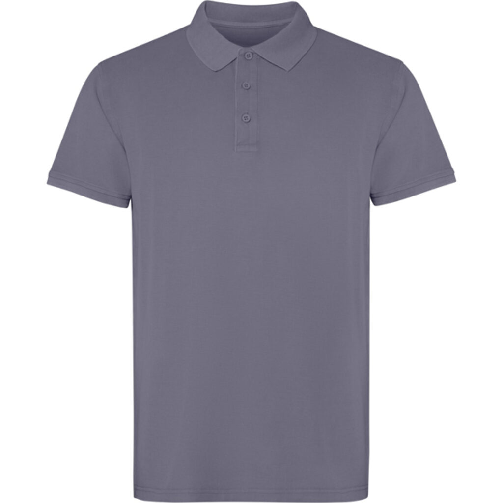 Сорочка-поло з короткими рукавами сірий  розмір S - PO220201803- Фото №1