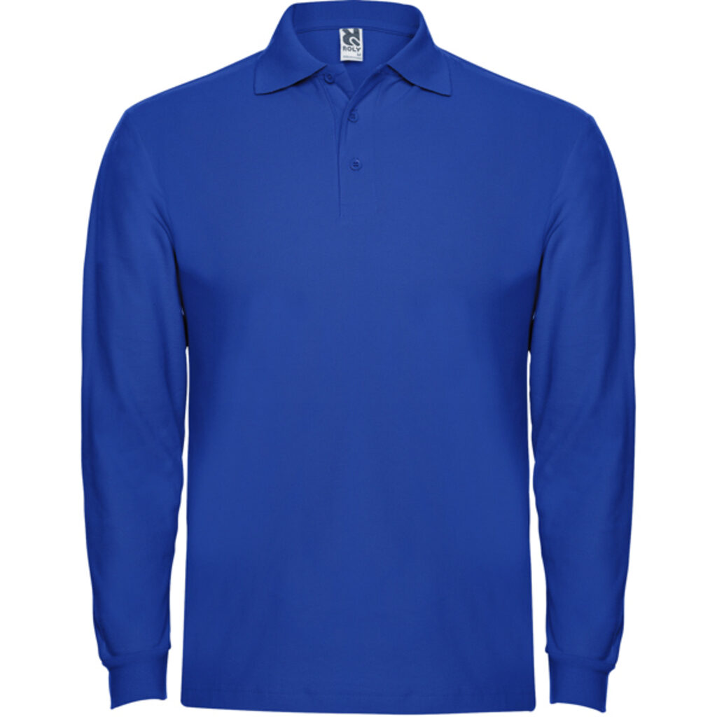 ESTRELLA L/S Сорочка-поло з довгим рукавом королівський синій  розмір 3XL - PO66350605- Фото №1