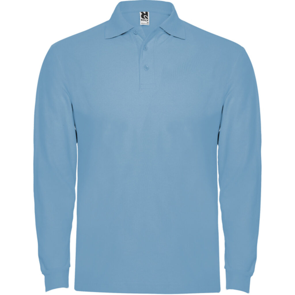 ESTRELLA L/S Поло с длинным рукавом небесно-голубой  размер 3XL - PO66350610- Фото №1