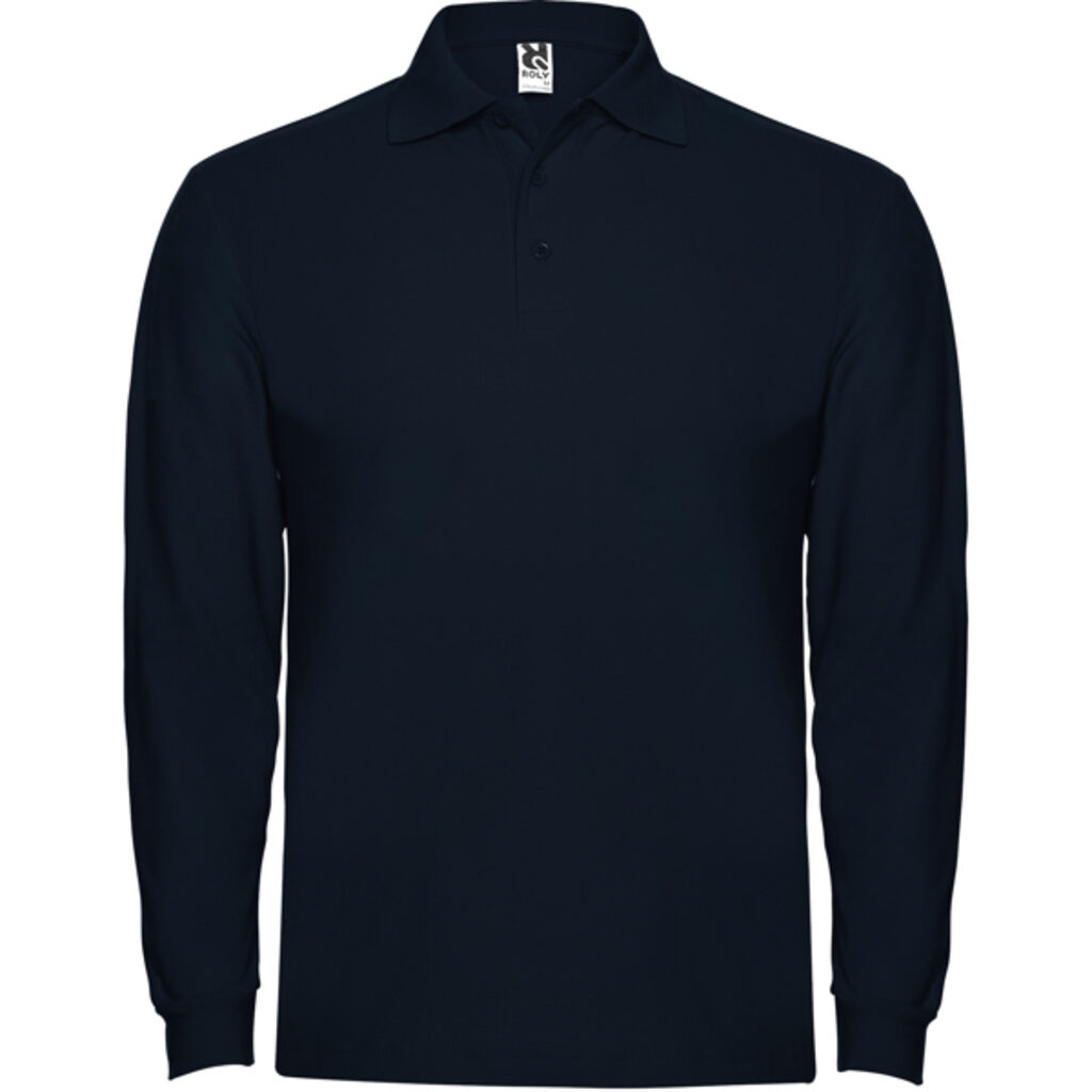 ESTRELLA L/S Поло с длинным рукавом темно-синий  размер 2XL - PO66350555- Фото №1
