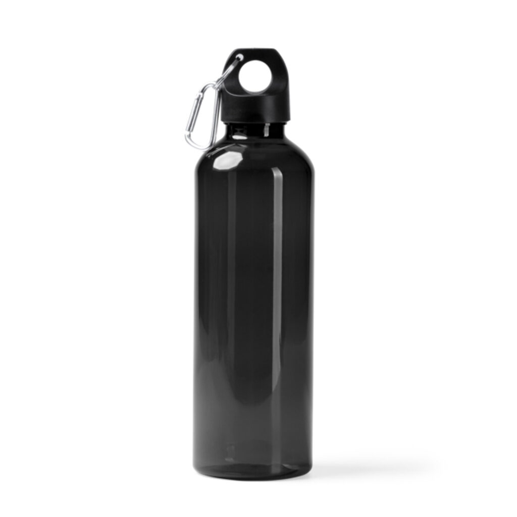 Бутылка с корпусом RPET черный - BI1725S102- Фото №1 Бутылка с корпусом RPET черный - BI1725S102- Фото №1