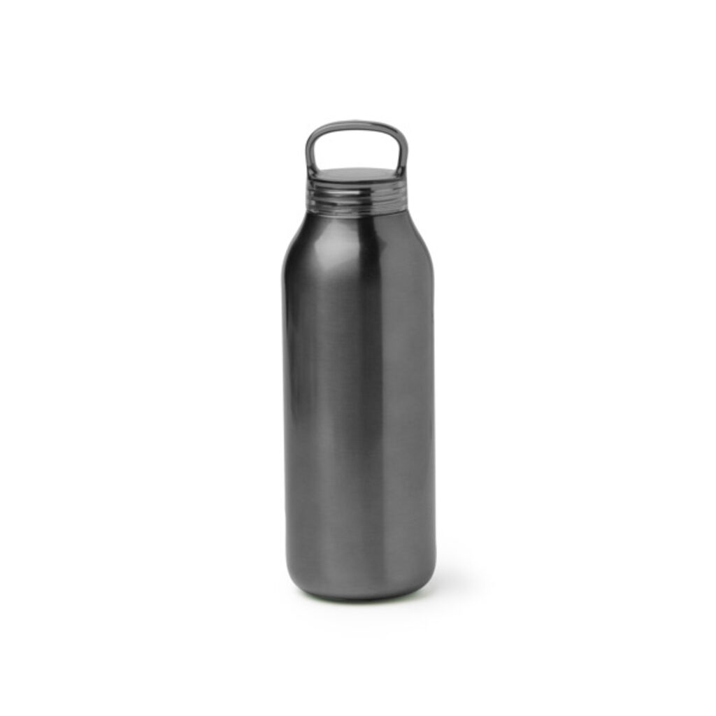Бутылка из нержавеющей стали 304 с крышкой из PS черный  размер ONE SIZE ADULT - BI1997S102- Фото №1
