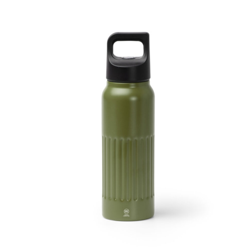 Бутылка из переработанной нержавеющей стали зеленый  размер ONE SIZE ADULT - BI2014S1107- Фото №1