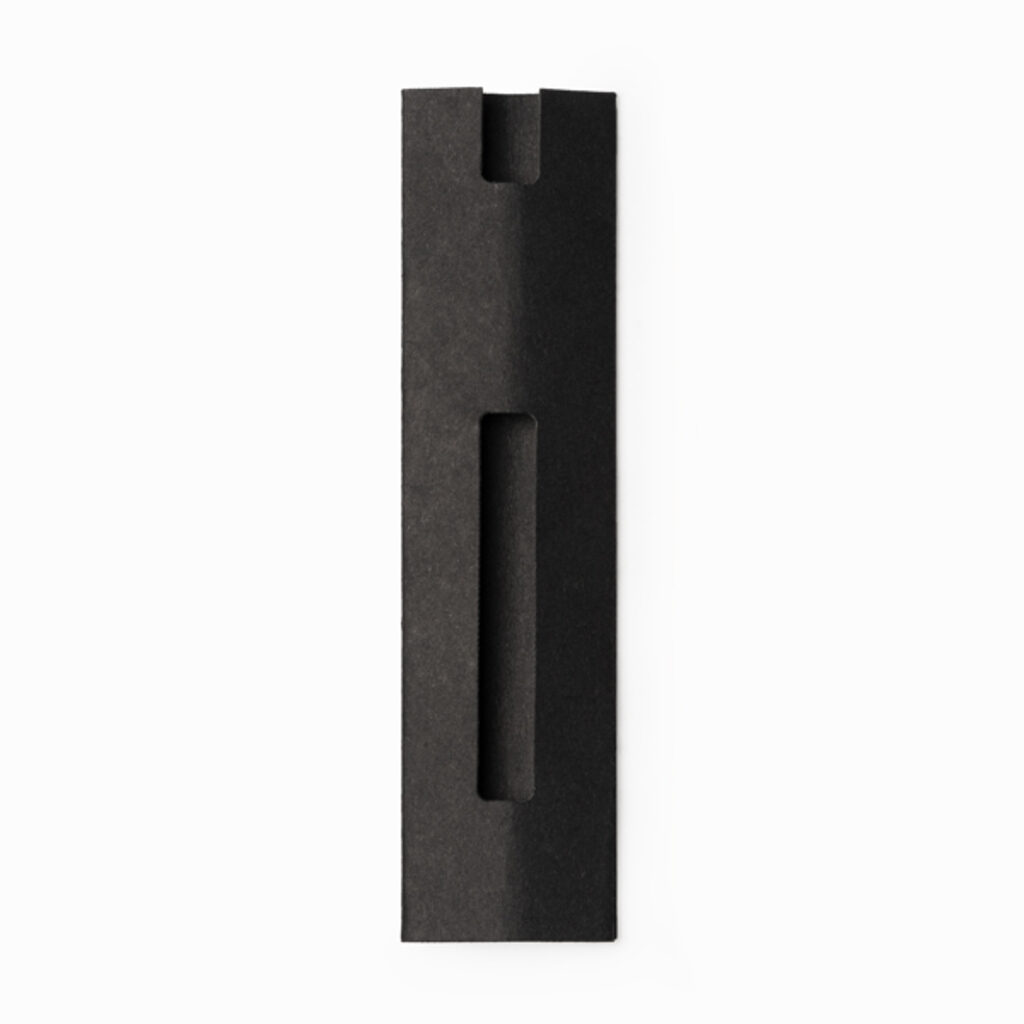 Картонный конверт с окошком для ручек черный - BL7995S102- Фото №1 Картонный конверт с окошком для ручек черный - BL7995S102- Фото №1